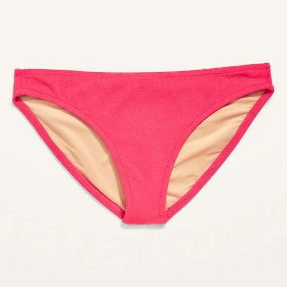 Old Navy Low-Rise Terry Classic Bikini Swim Bottoms for Women New - Picture 4 of 8
